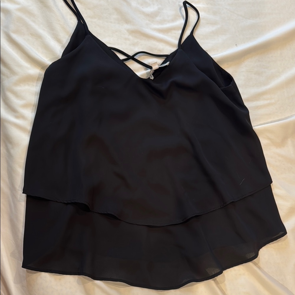 Elegant Black Women's Top
